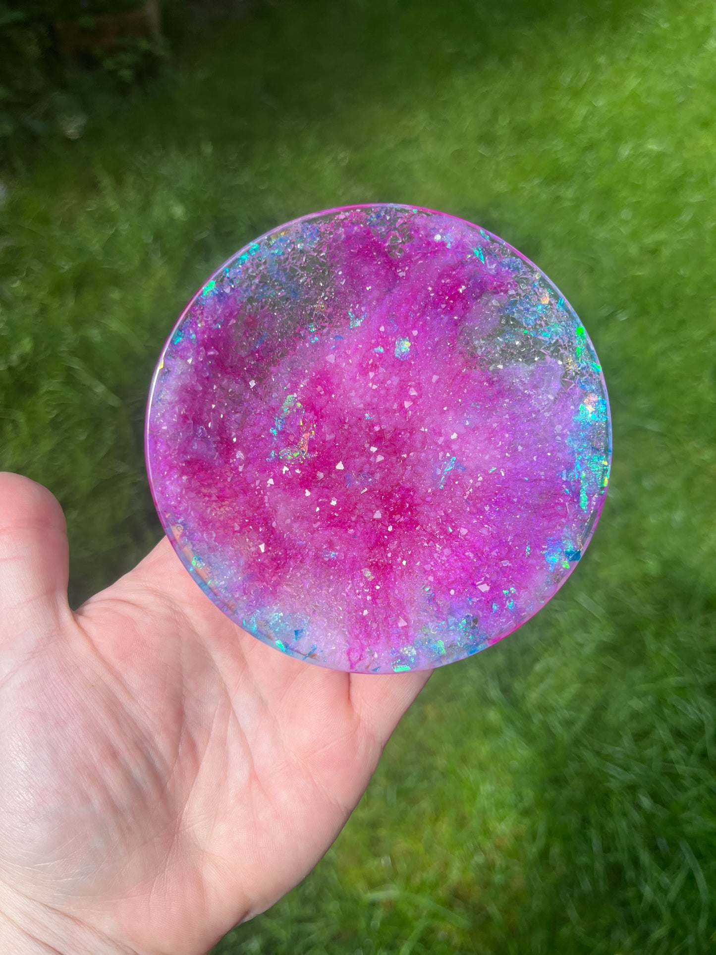 💗Schale mit Kristalloptik