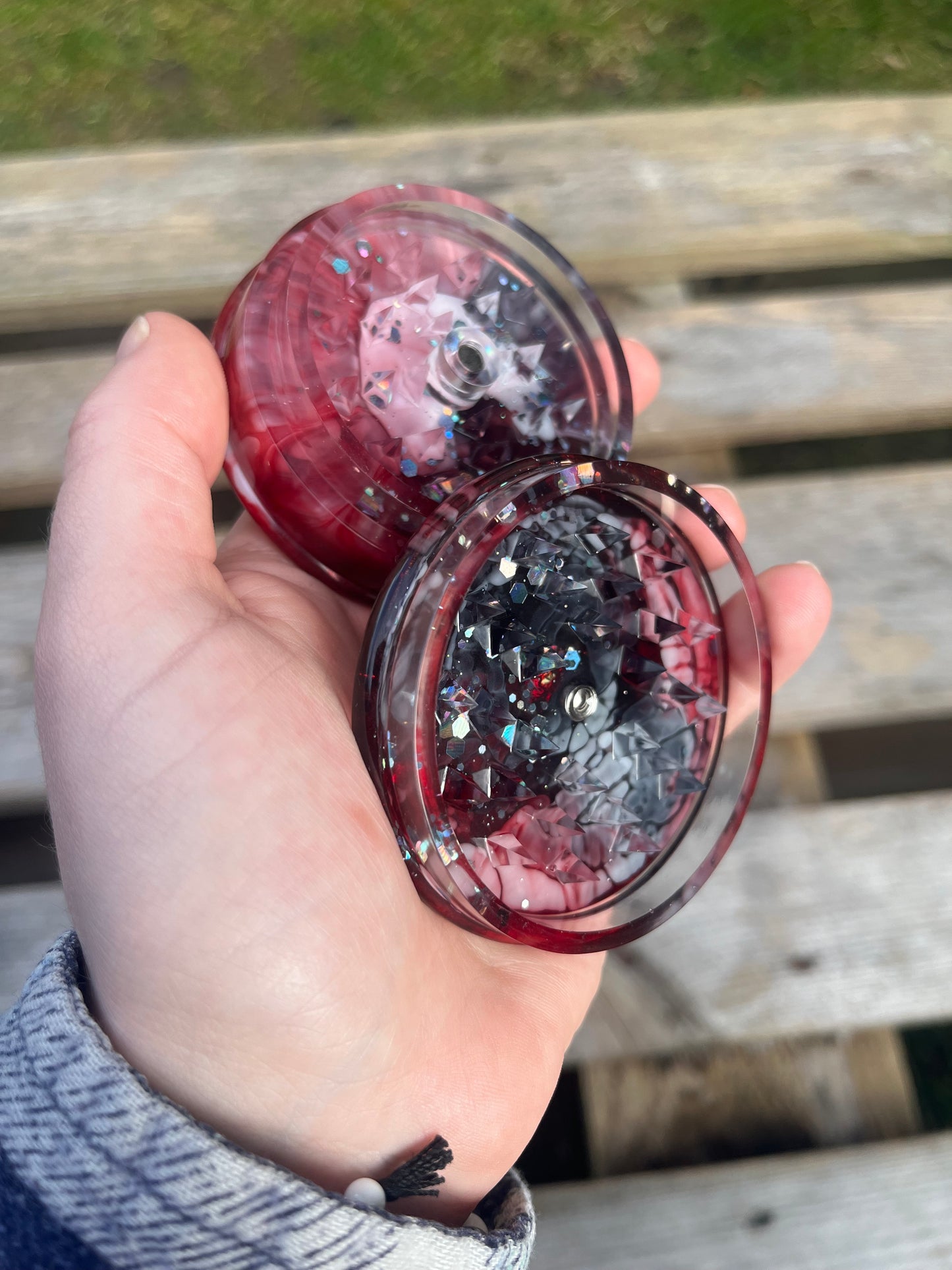 🖤♥️rot/schwarz mit Fischen - mit Magnet