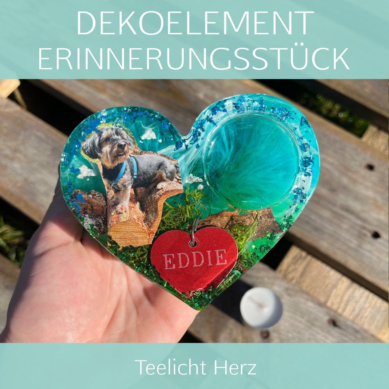 Teelicht Herz