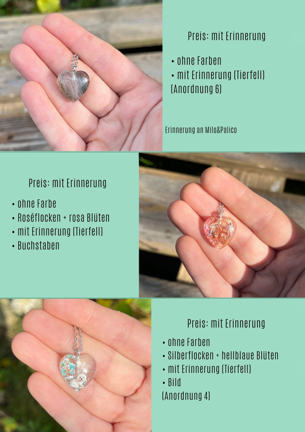Herz klein/ Edelstahlkette