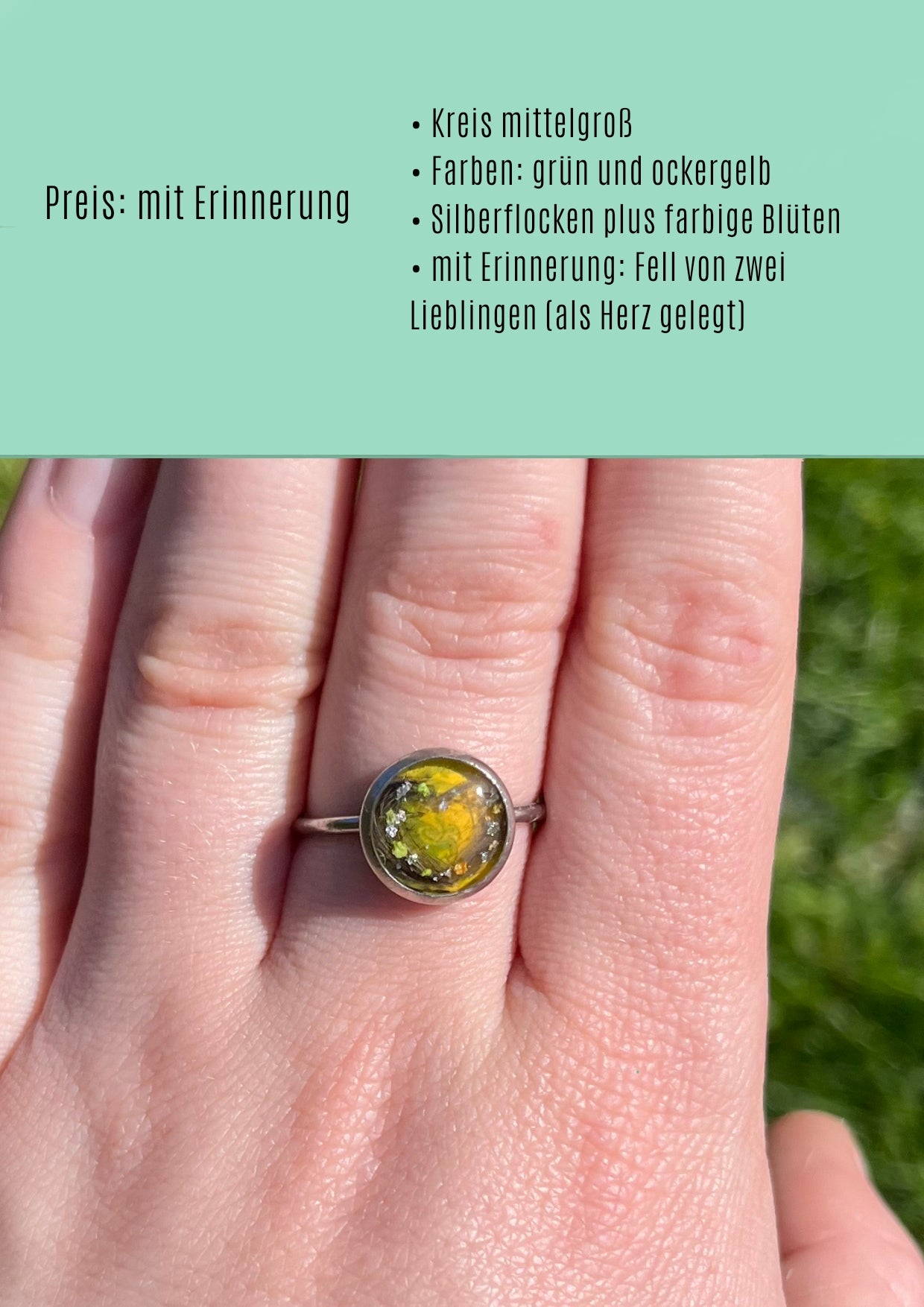 Ring - größenverstellbar/ Edelstahl