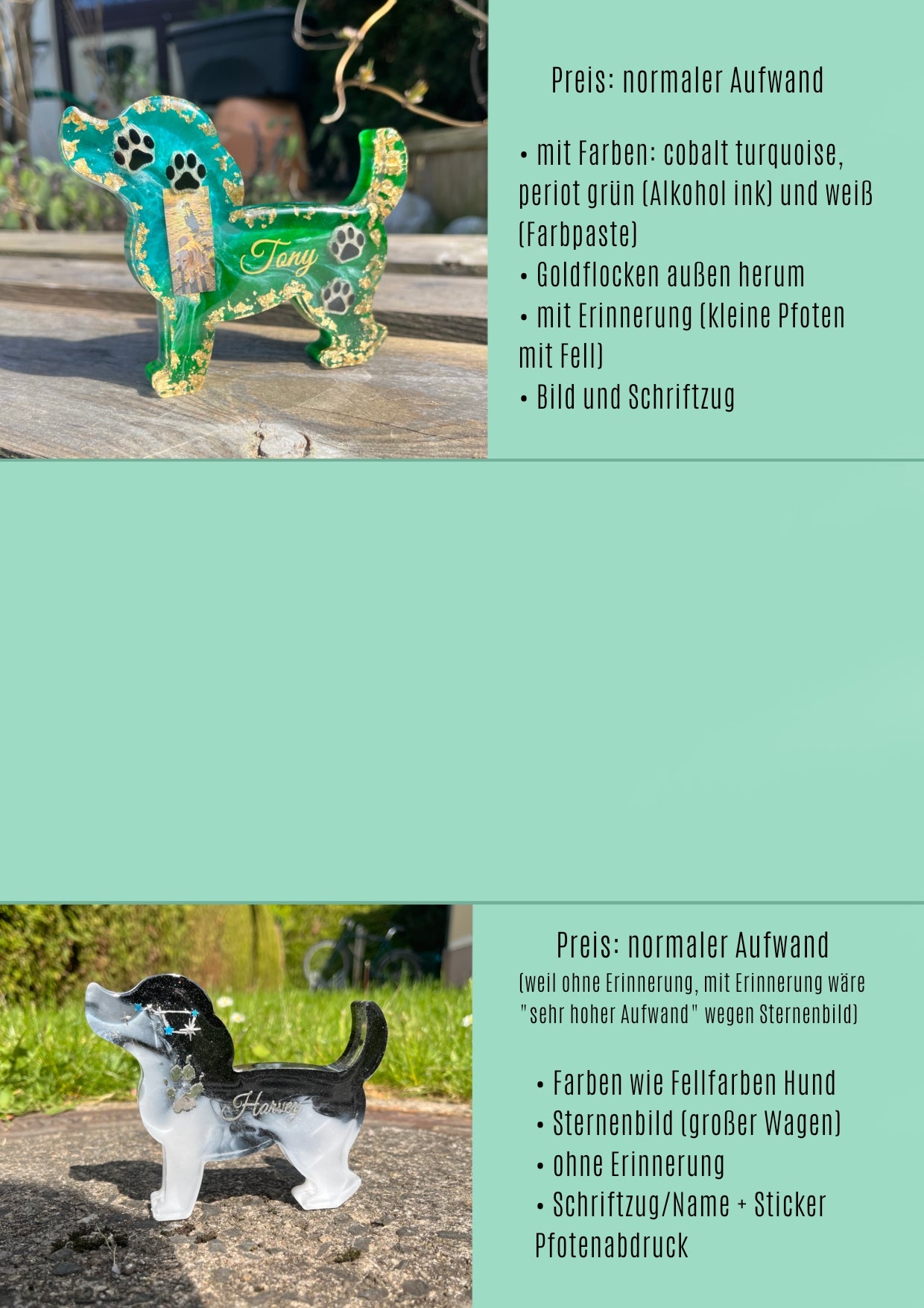 Hund stehend