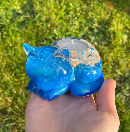 Teelichthalter Katze OceanDesign