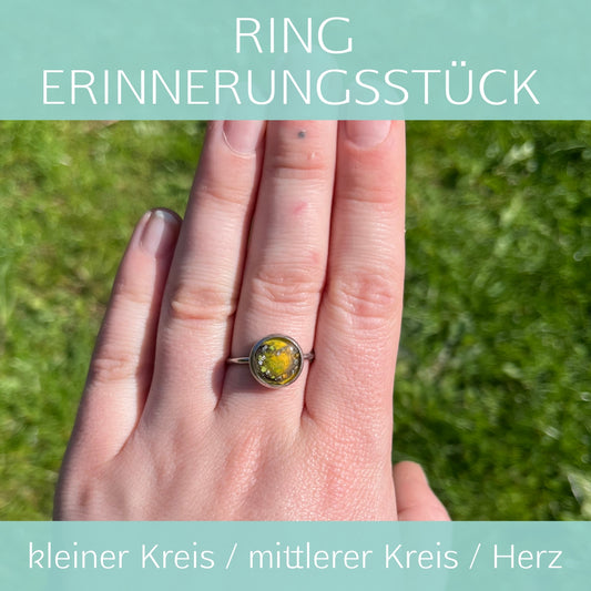 Ring - größenverstellbar/ Edelstahl