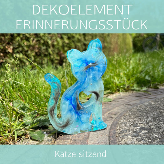 Katze sitzend