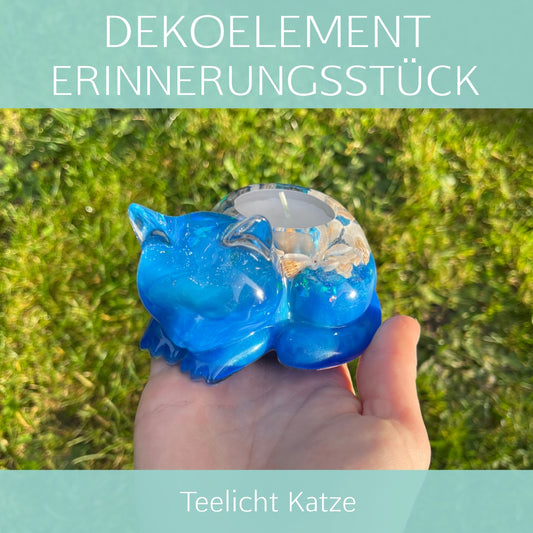 Teelicht Katze