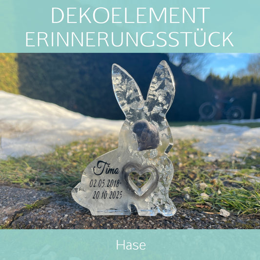 Hase sitzend