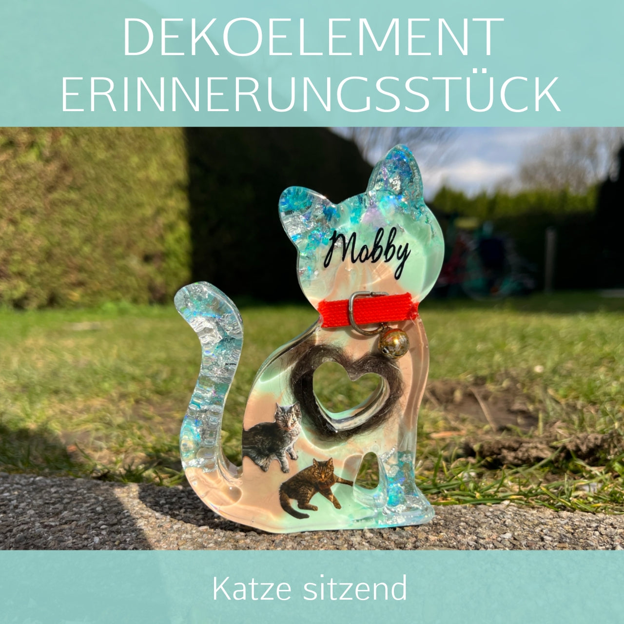 Katze sitzend