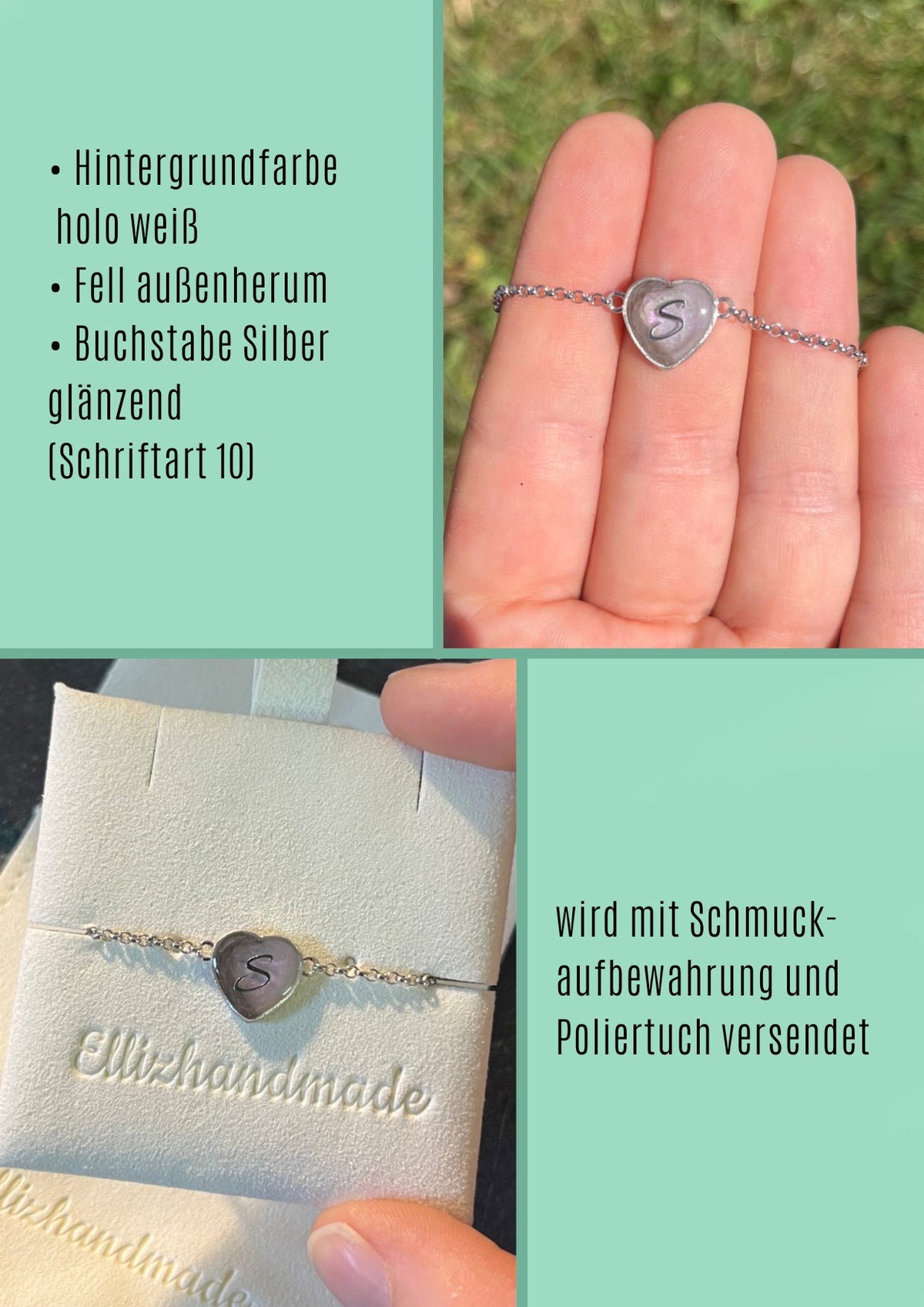 Armband - Herz (SterlingSilber)