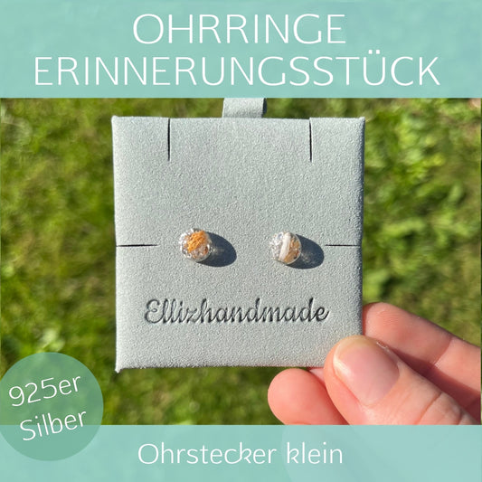 Ohrstecker klein/ echt Silber